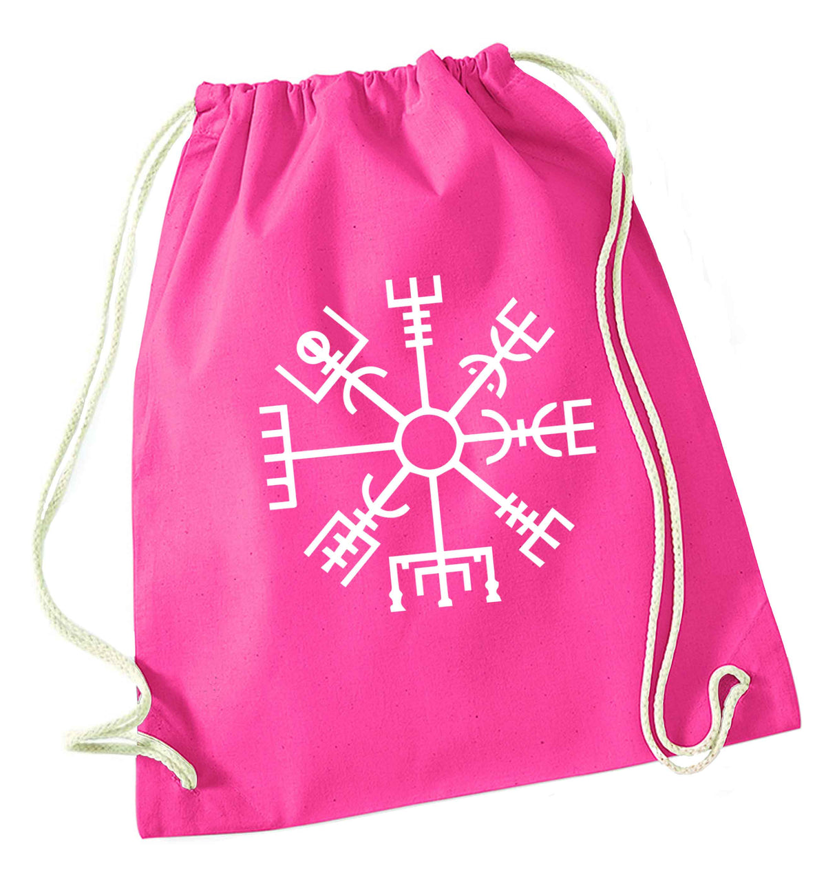 Vegv‚Äö√Ñ√¥sir wayfinder pink drawstring bag