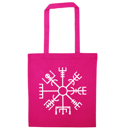 Vegvisir pink tote bag