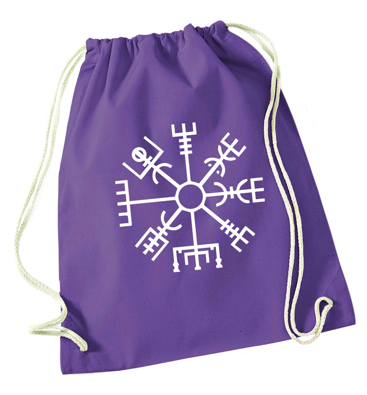 Vegv‚Äö√Ñ√¥sir wayfinder purple drawstring bag