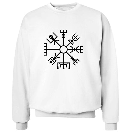 Vegv‚Äö√Ñ√¥sir wayfinder adult's unisex white sweater 2XL