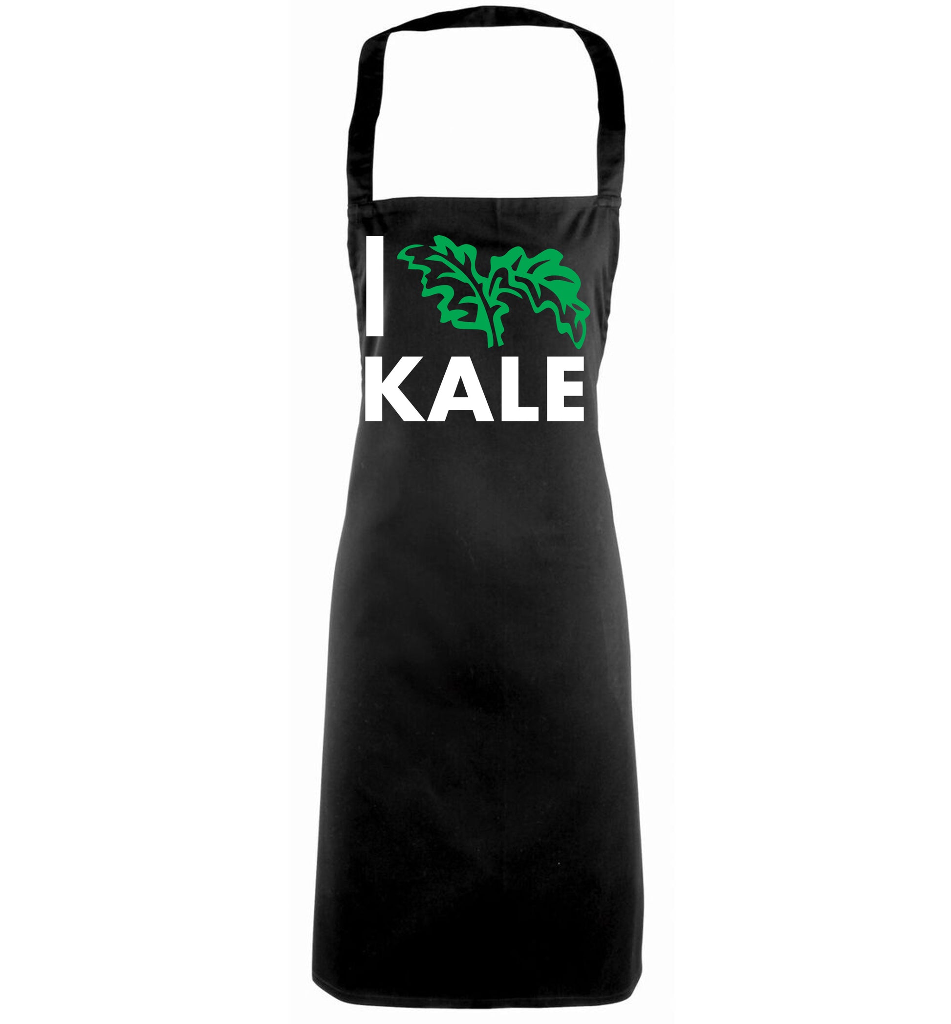 I love kale black apron