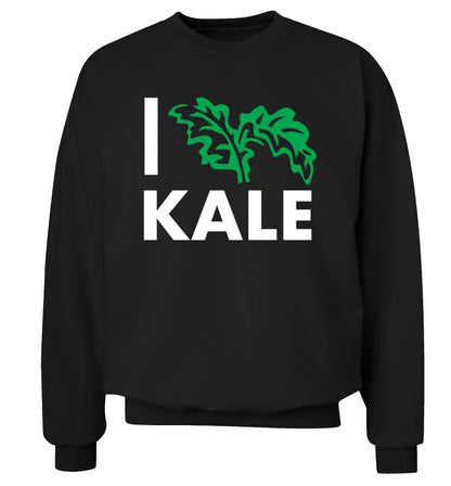I love kale Adult's unisex black Sweater 2XL