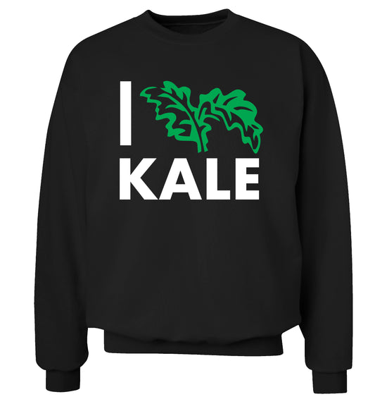I love kale Adult's unisex black Sweater 2XL