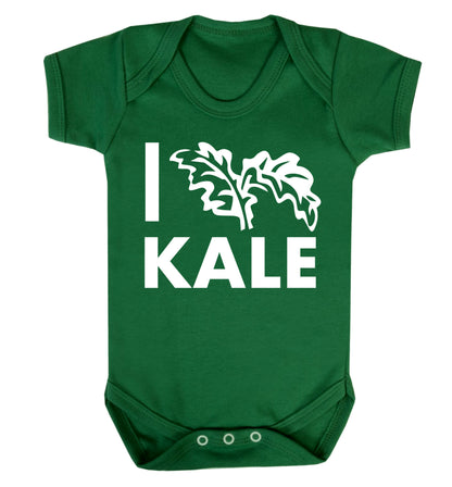 I love kale Baby Vest green 18-24 months