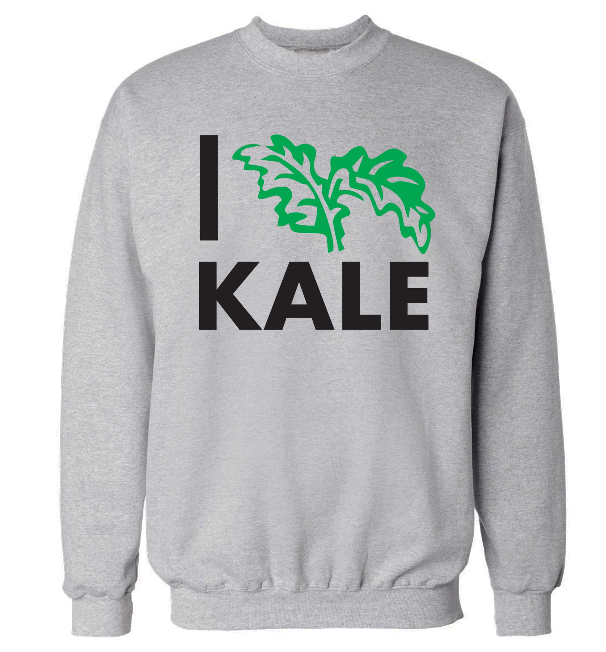 I love kale Adult's unisex grey Sweater 2XL