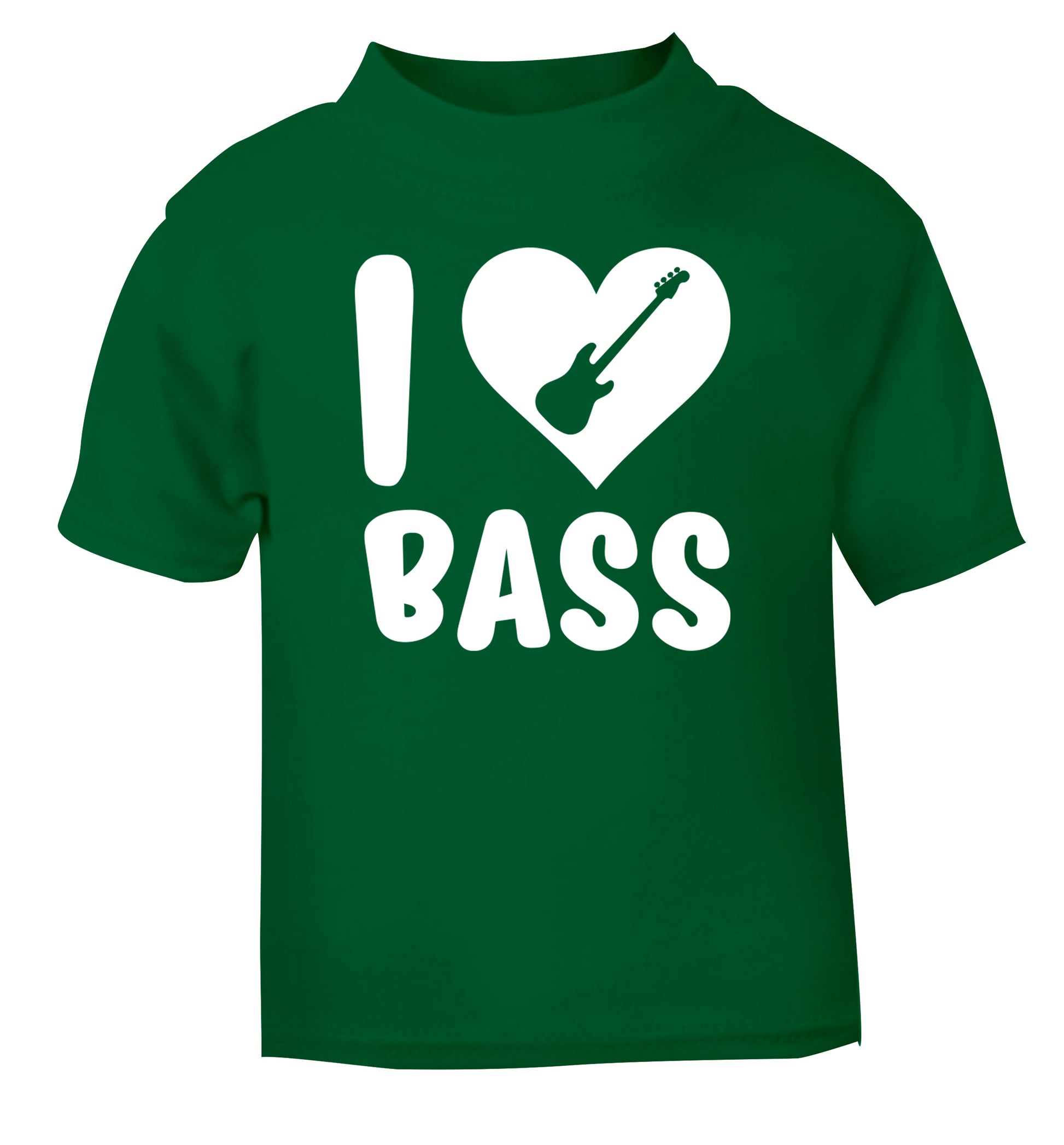 I love bass green Baby Toddler Tshirt 2 Years