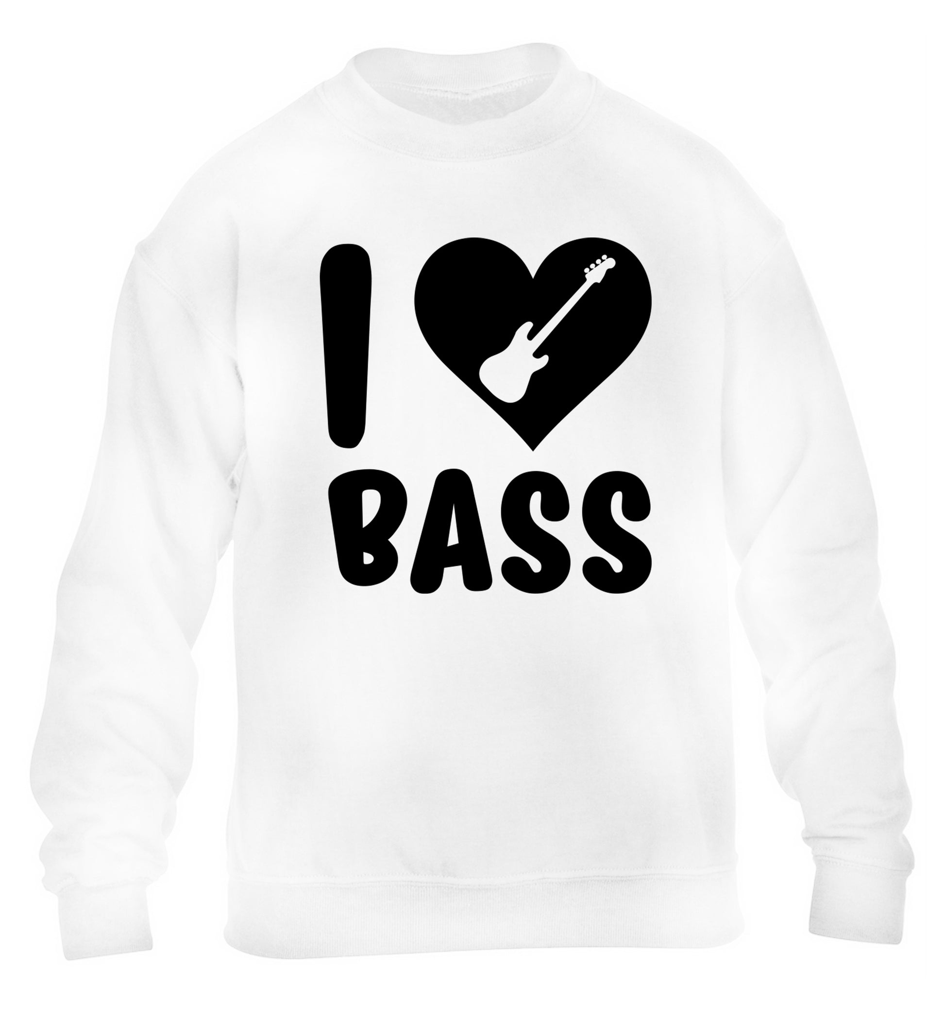 I love bass children's white sweater 12-14 Years