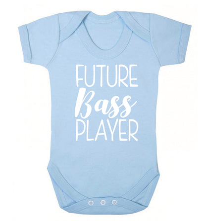 Future bass player Baby Vest pale blue 18-24 months