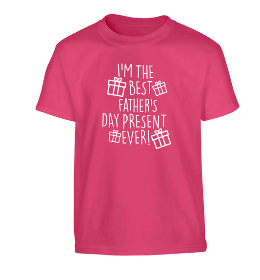 I'm the best father's day present ever!| Children's Tshirt