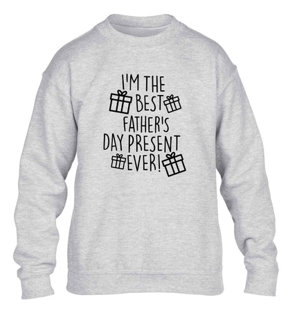 I'm the best father's day present ever!| Children's Sweater
