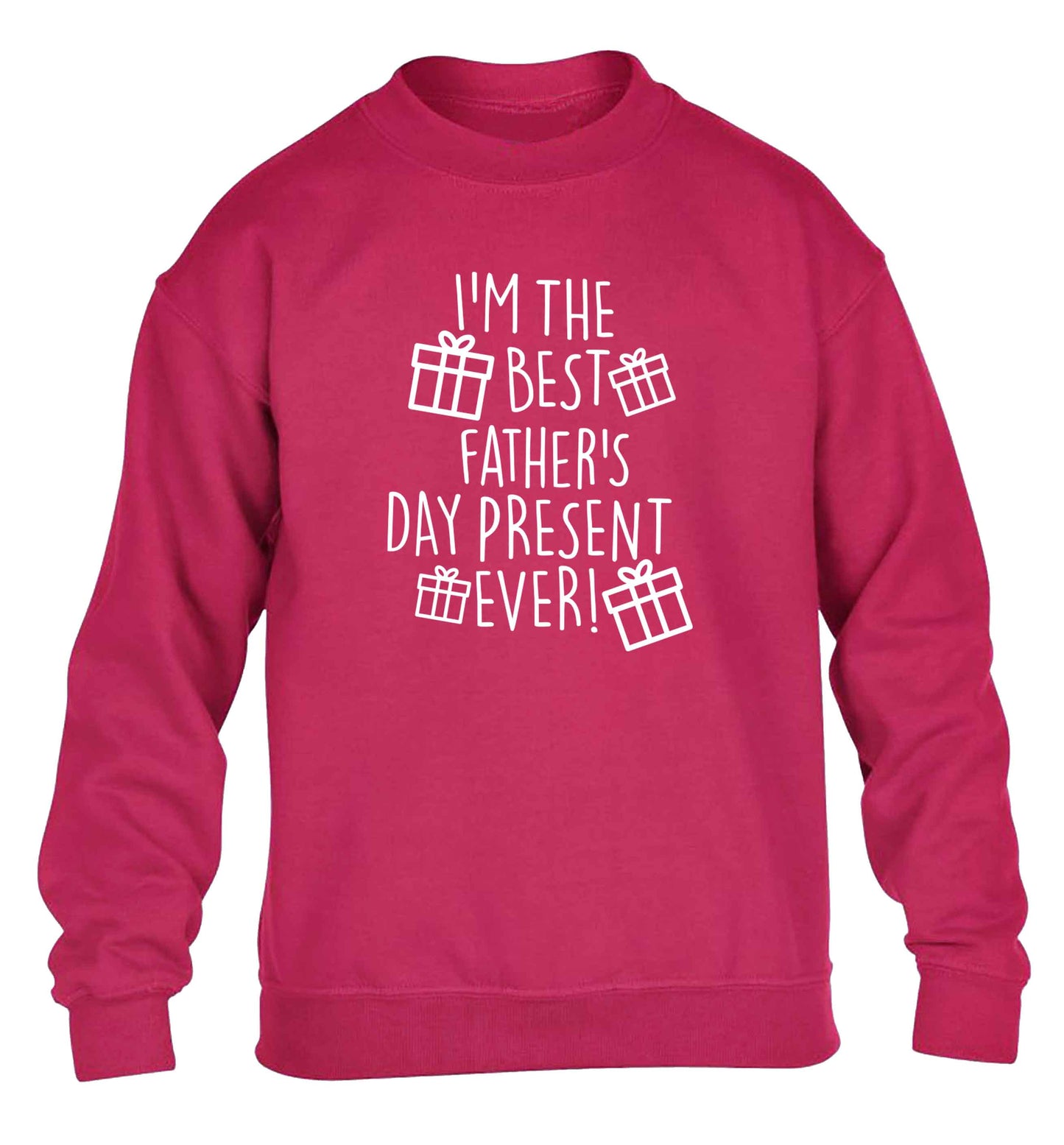 I'm the best father's day present ever!| Children's Sweater
