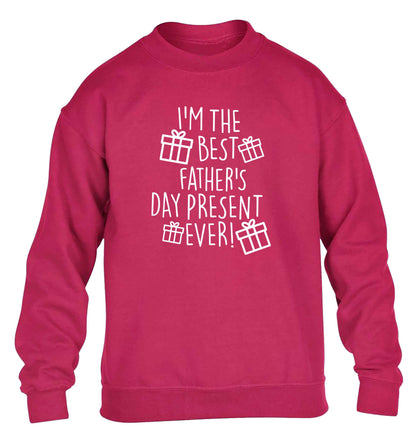 I'm the best father's day present ever!| Children's Sweater