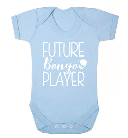 Future bongo player Baby Vest pale blue 18-24 months