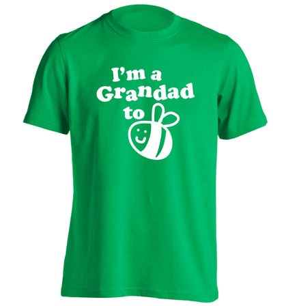 I'm a grandad to be adults unisex green Tshirt 2XL