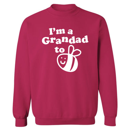 I'm a grandad to be Adult's unisex pink Sweater 2XL