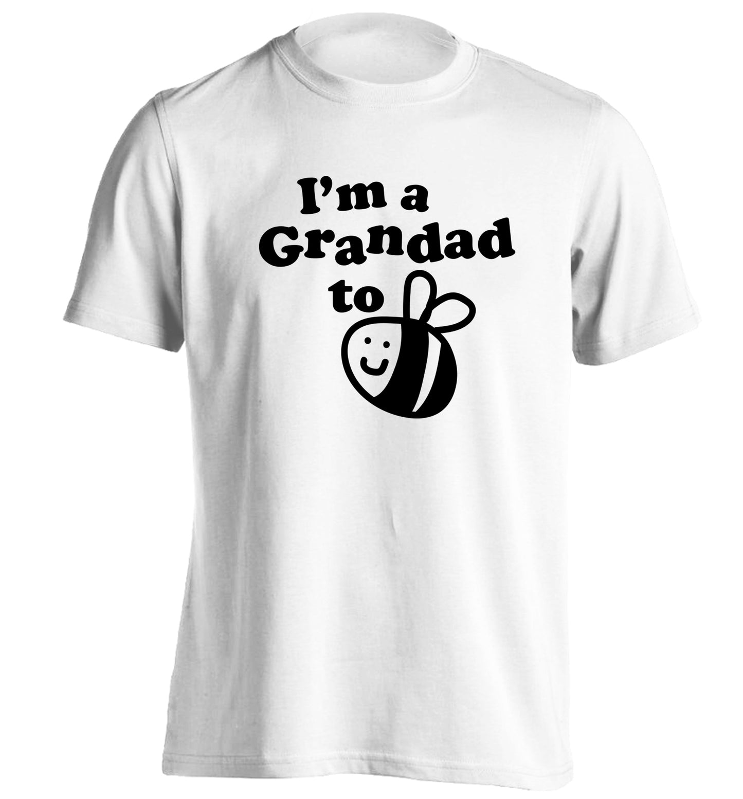 I'm a grandad to be adults unisex white Tshirt 2XL