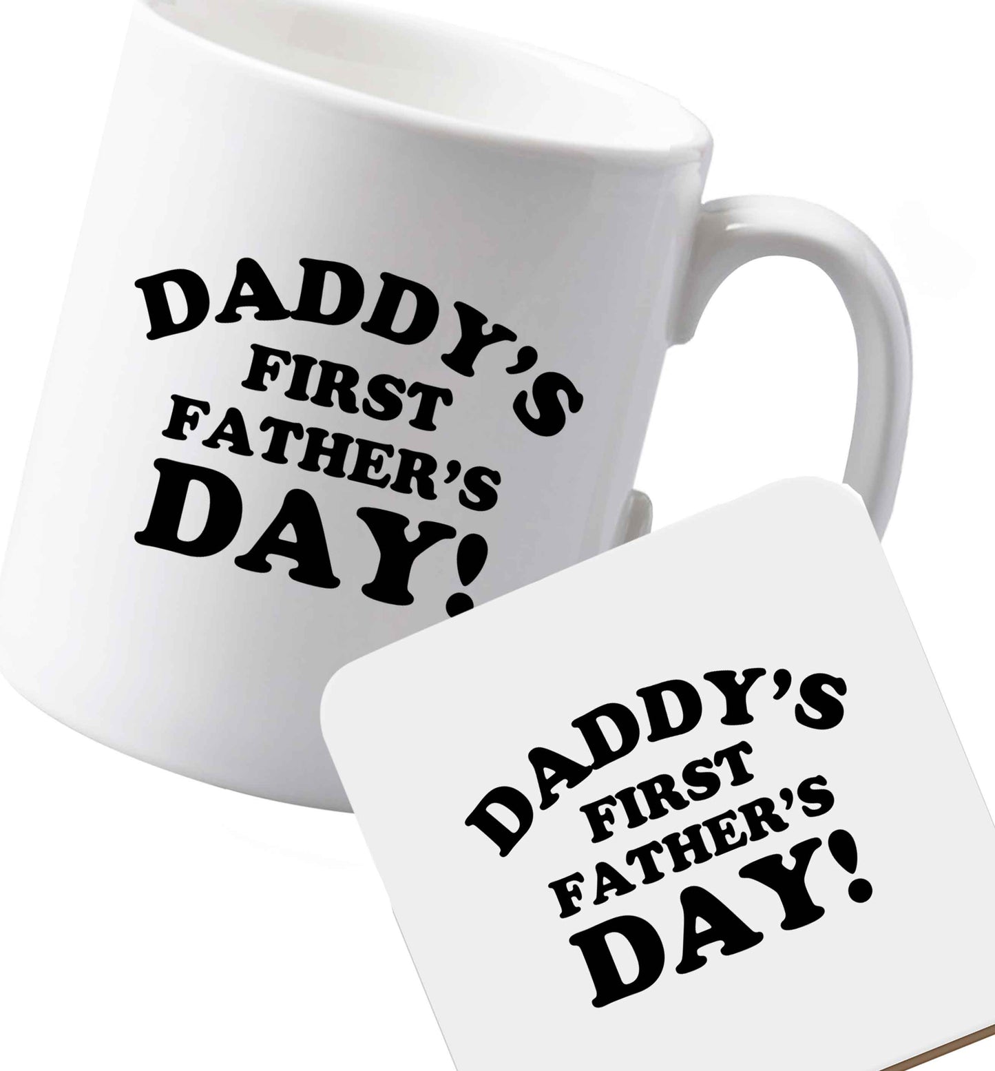 10 oz Ceramic mug and coaster Favourite Type Pan Pancake both sides