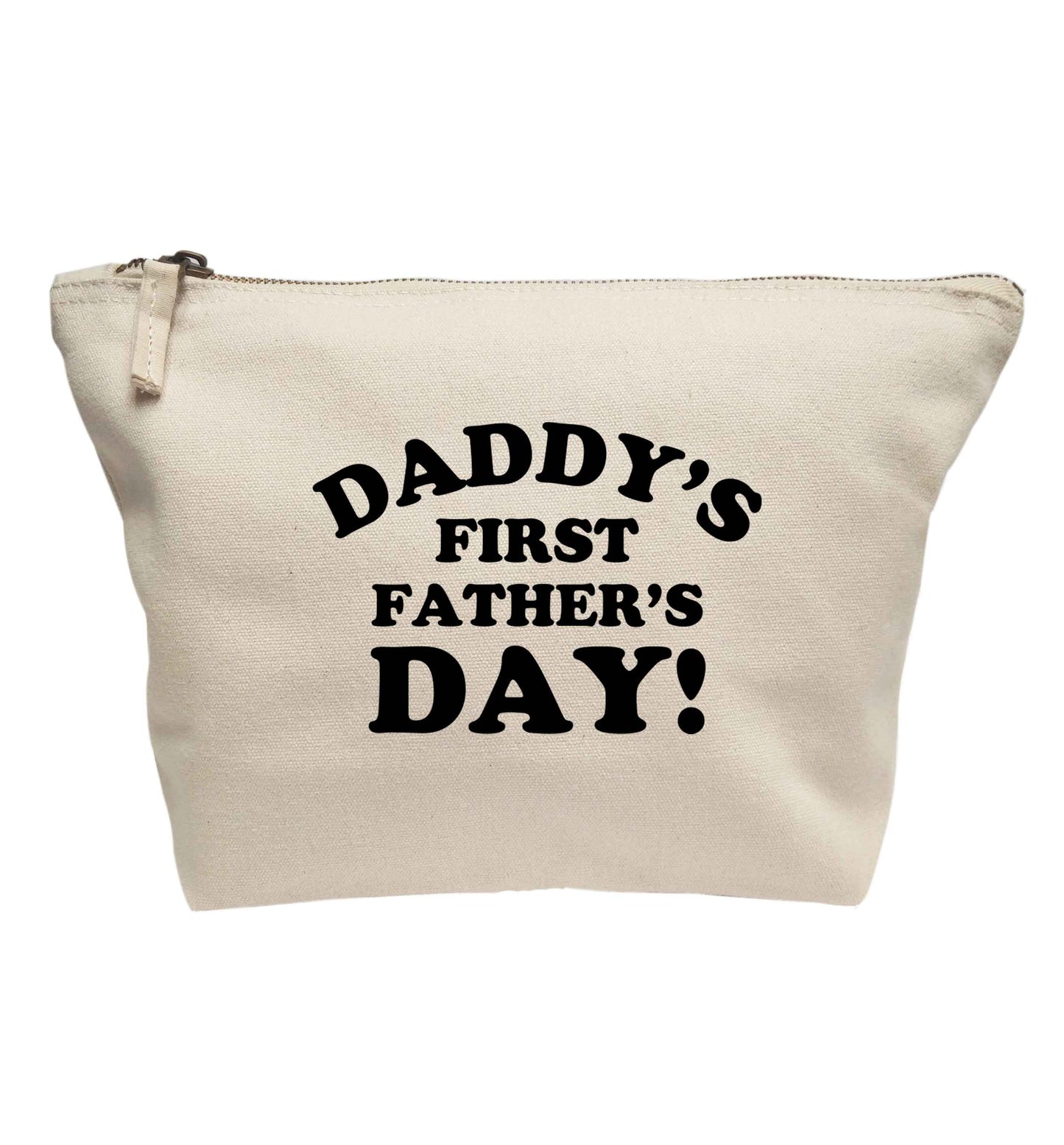 Daddy's first father's day | Makeup / wash bag