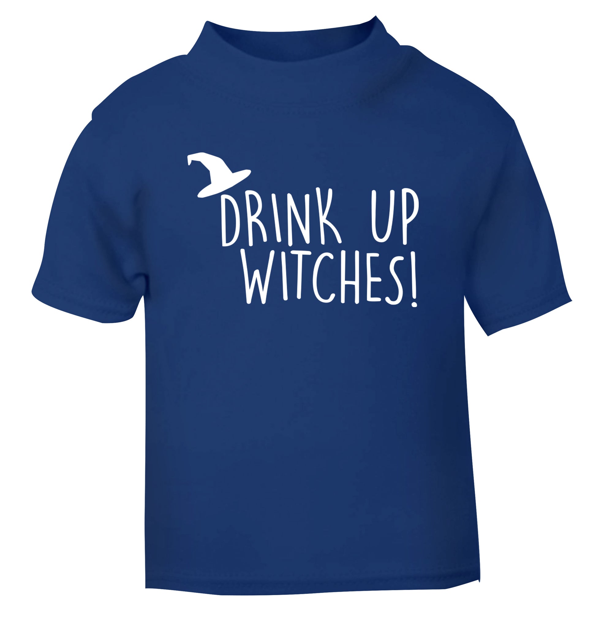 Drink up witches blue Baby Toddler Tshirt 2 Years