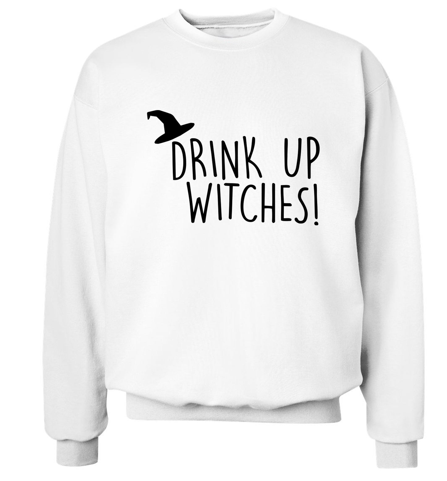 Drink up witches Adult's unisex white Sweater 2XL
