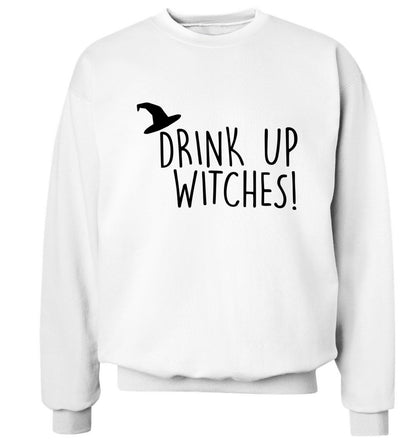 Drink up witches Adult's unisex white Sweater 2XL