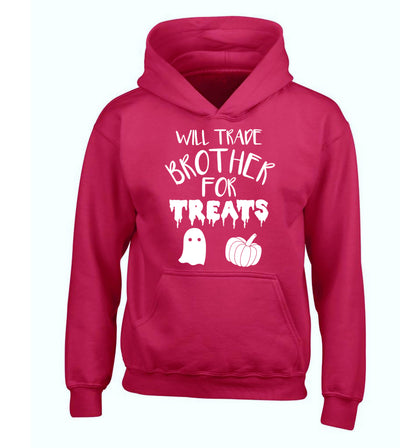 Will trade brother for sweets children's pink hoodie 12-14 Years