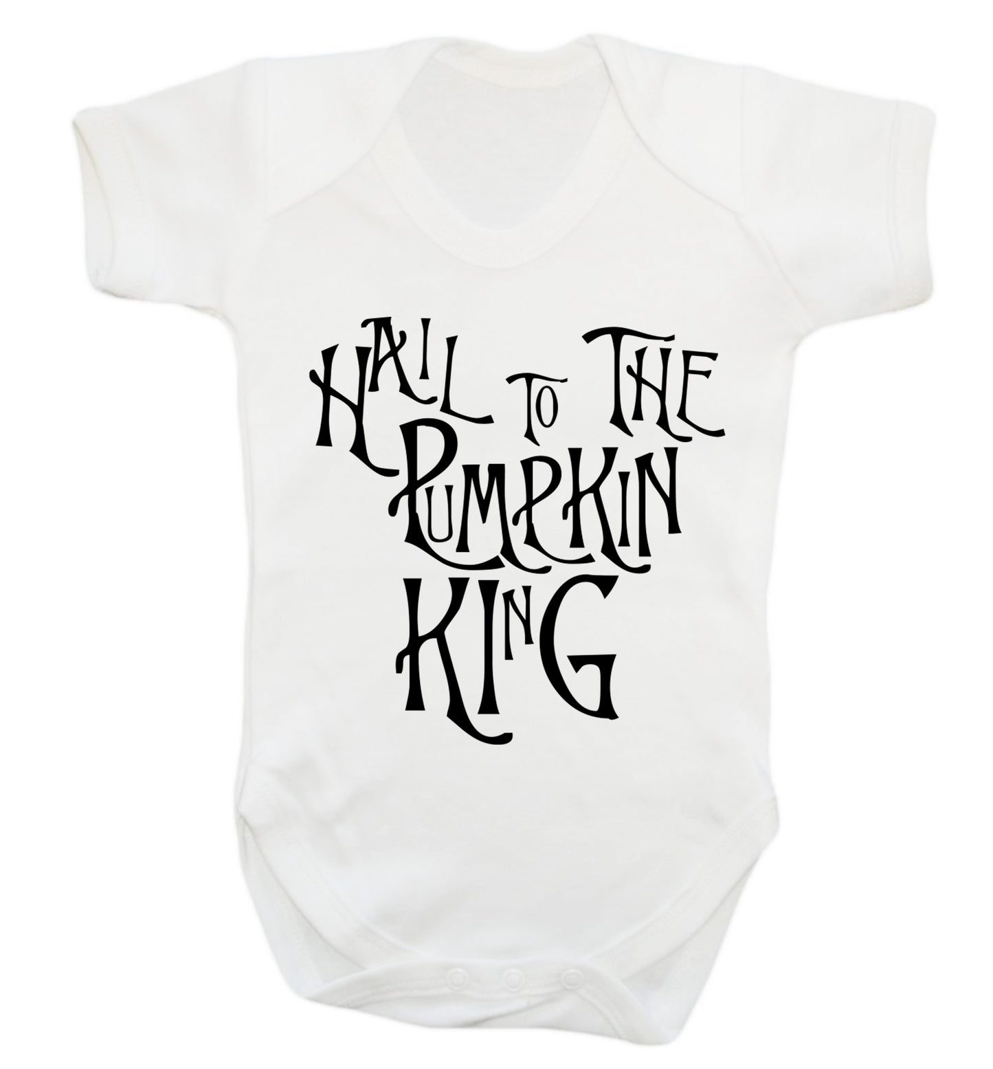Hail to the pumpkin king Baby Vest white 18-24 months