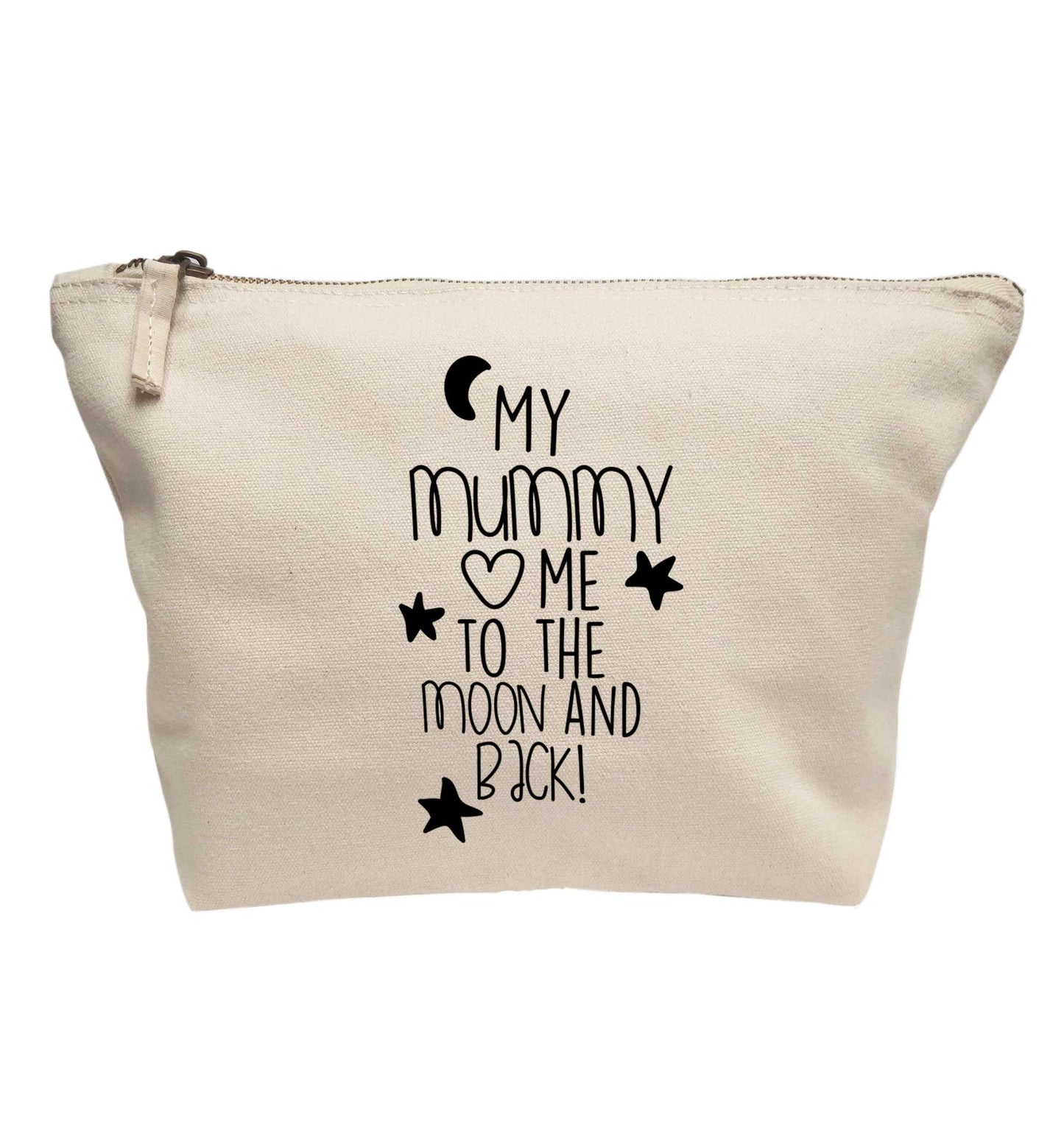 My mum loves me to the moon and back | Makeup / wash bag