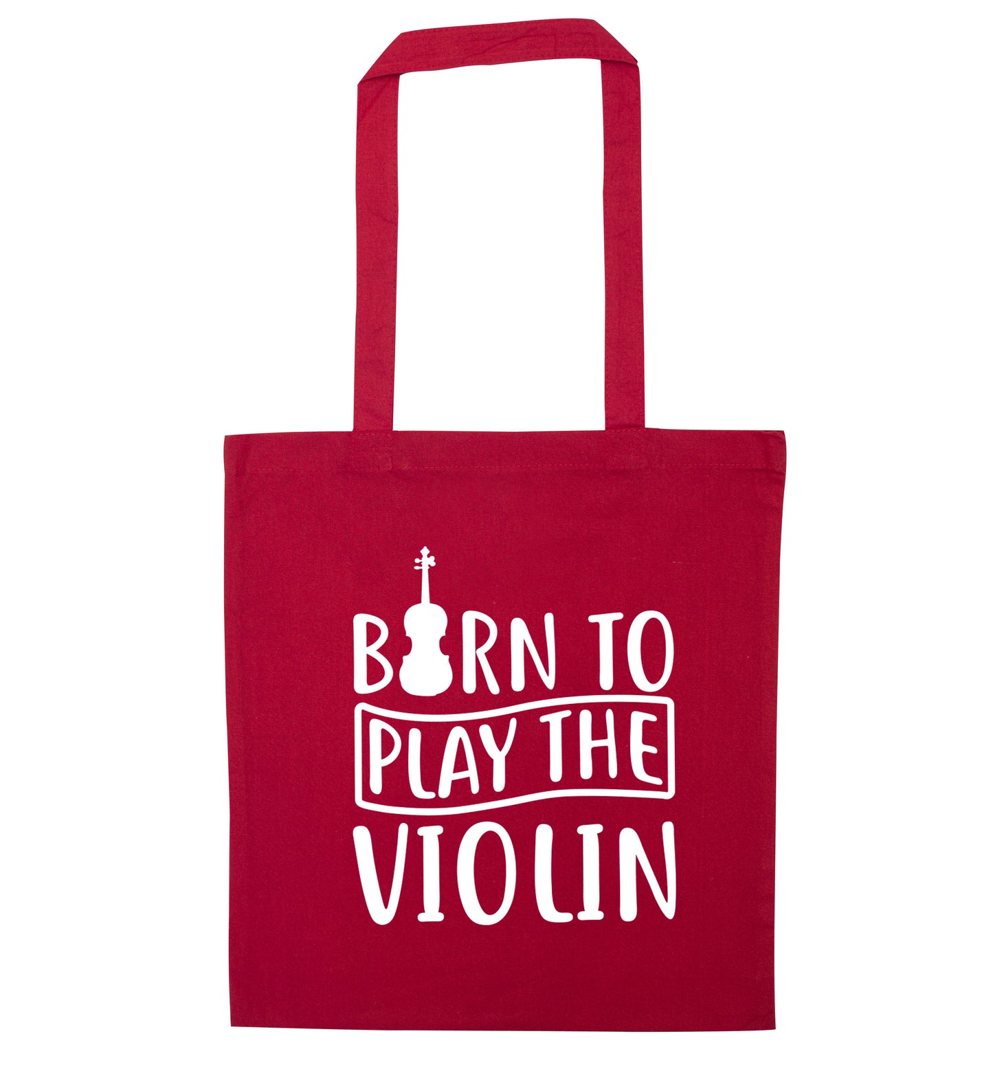 Born to Play the Violin red tote bag