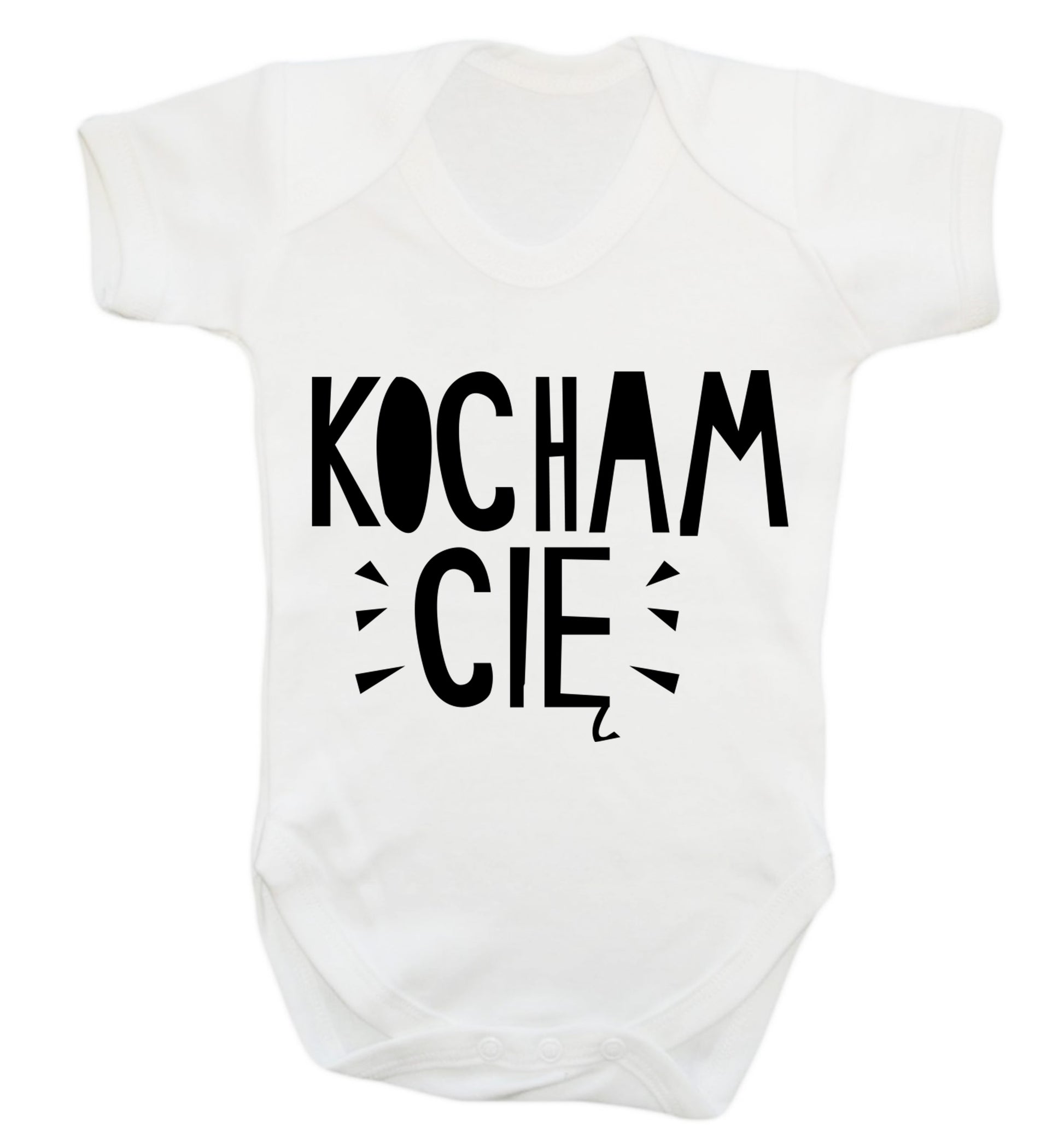 Kocham ci_ - I love you Baby Vest white 18-24 months