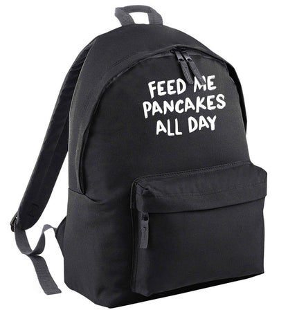 Feed me pancakes all day | Adults backpack