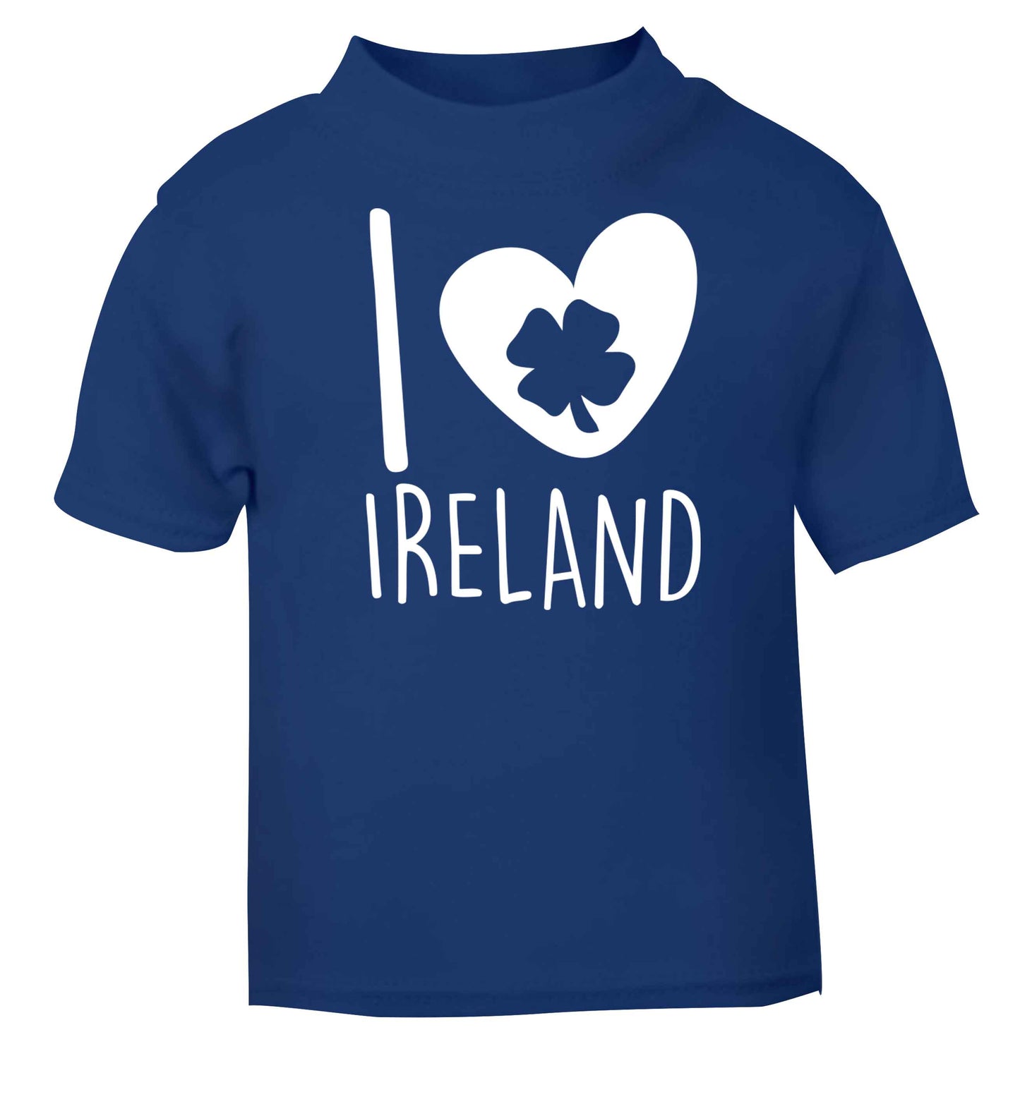 I love Ireland blue baby toddler Tshirt 2 Years
