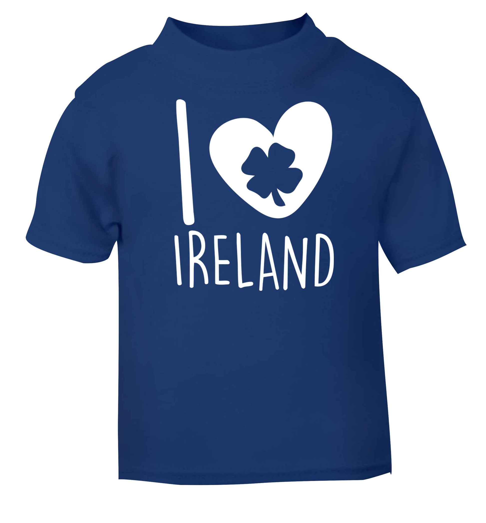 I love Ireland blue baby toddler Tshirt 2 Years