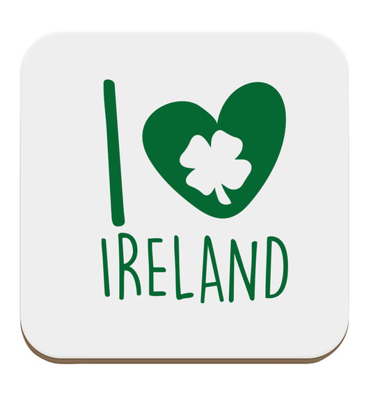 I love Ireland set of four coasters