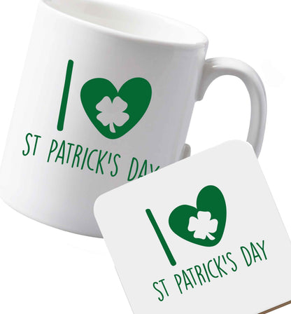 10 oz Ceramic mug and coaster Favourite Type Pan Pancake both sides