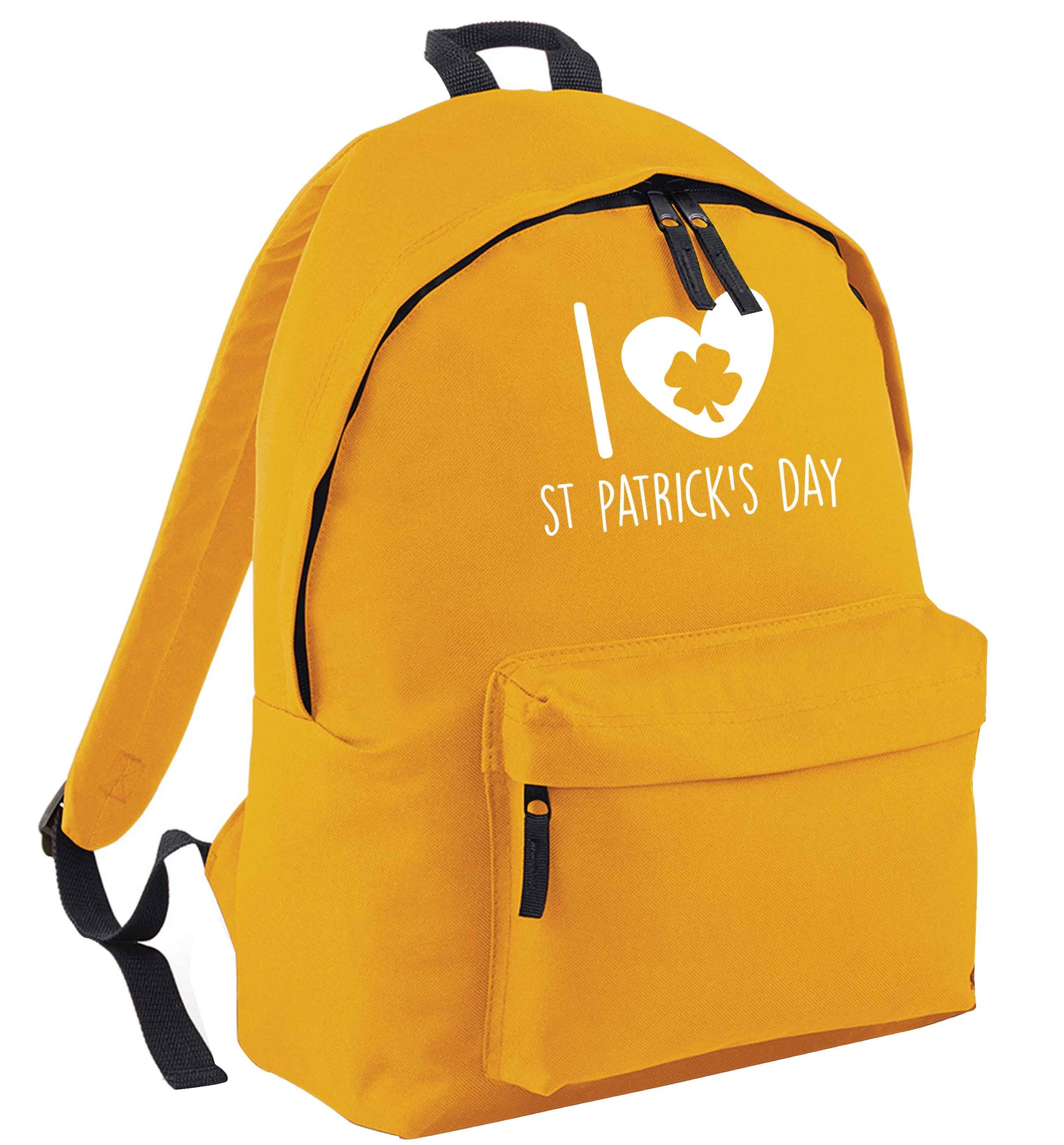I love St.Patricks day mustard adults backpack