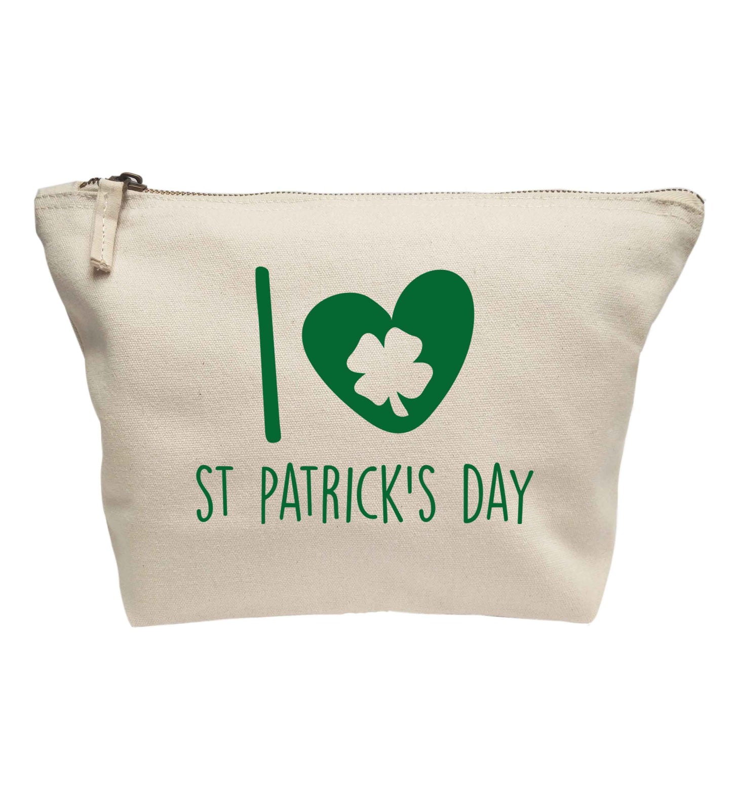 I love St.Patricks day | Makeup / wash bag