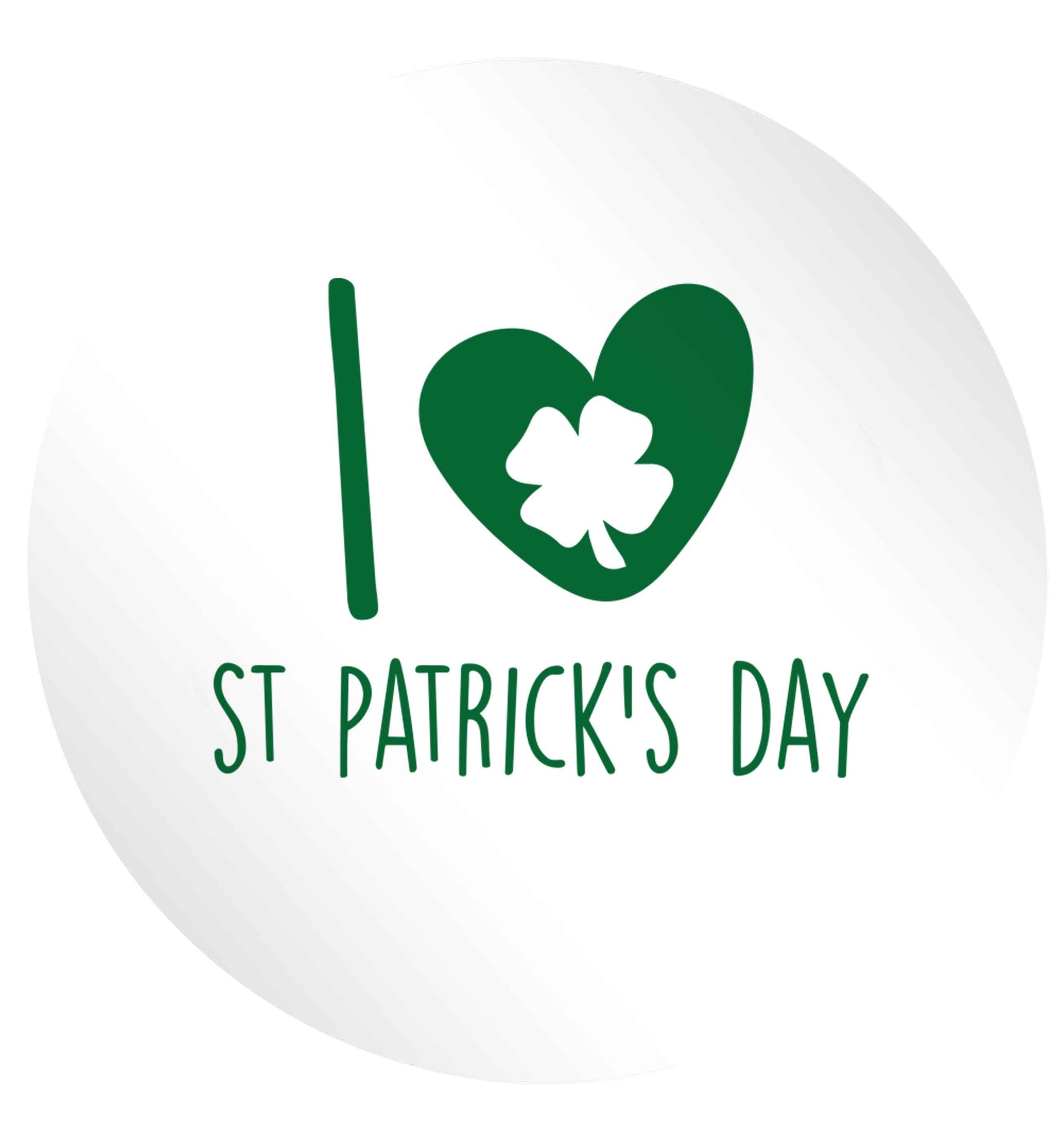 I love St.Patricks day 24 @ 45mm matt circle stickers