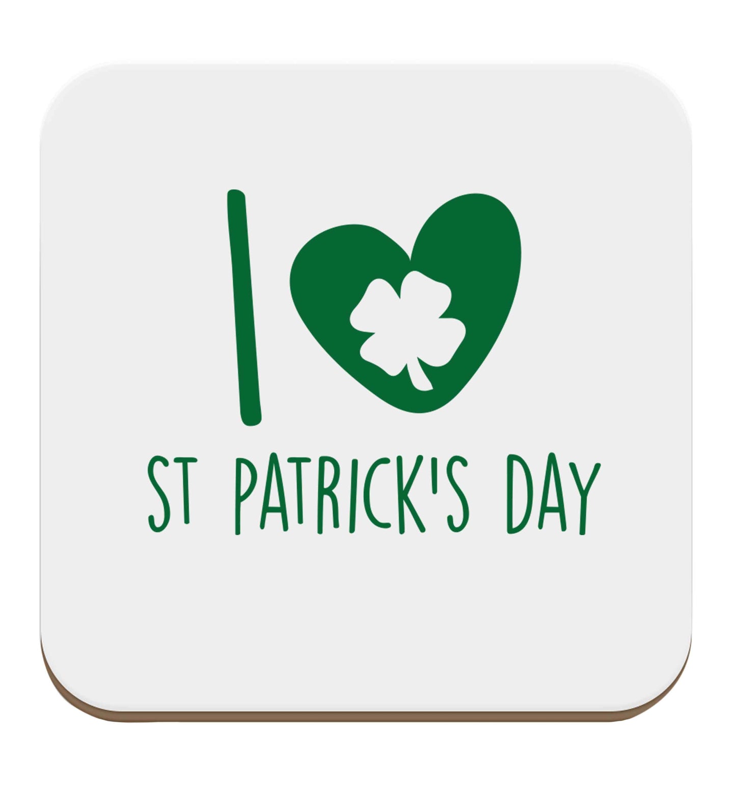 I love St.Patricks day set of four coasters