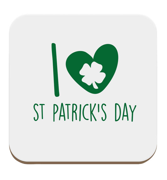 I love St.Patricks day set of four coasters