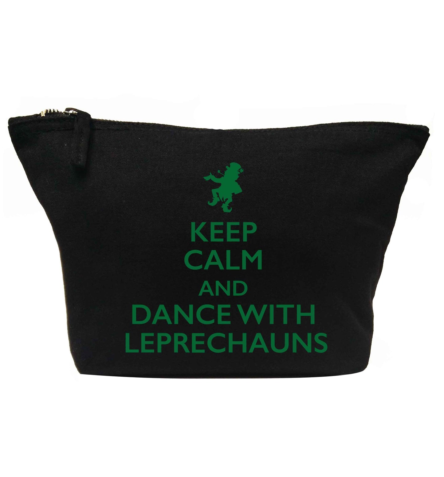 Keep calm and dance with leprechauns | Makeup / wash bag