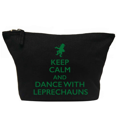 Keep calm and dance with leprechauns | Makeup / wash bag
