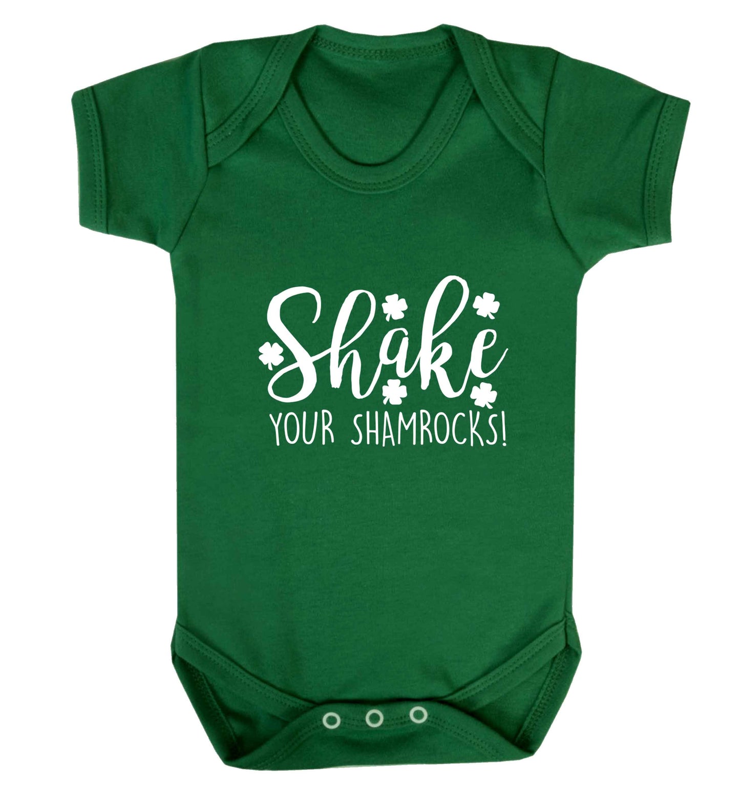 Shake your shamrocks baby vest green 18-24 months
