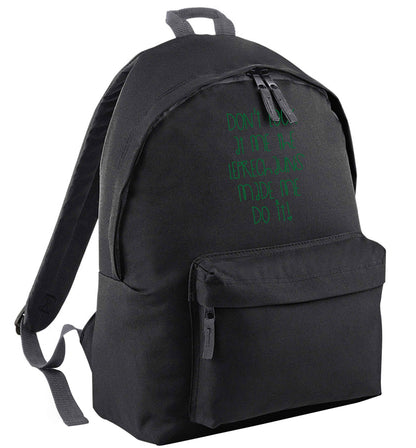 Don't look at me the leprechauns made me do it | Adults backpack