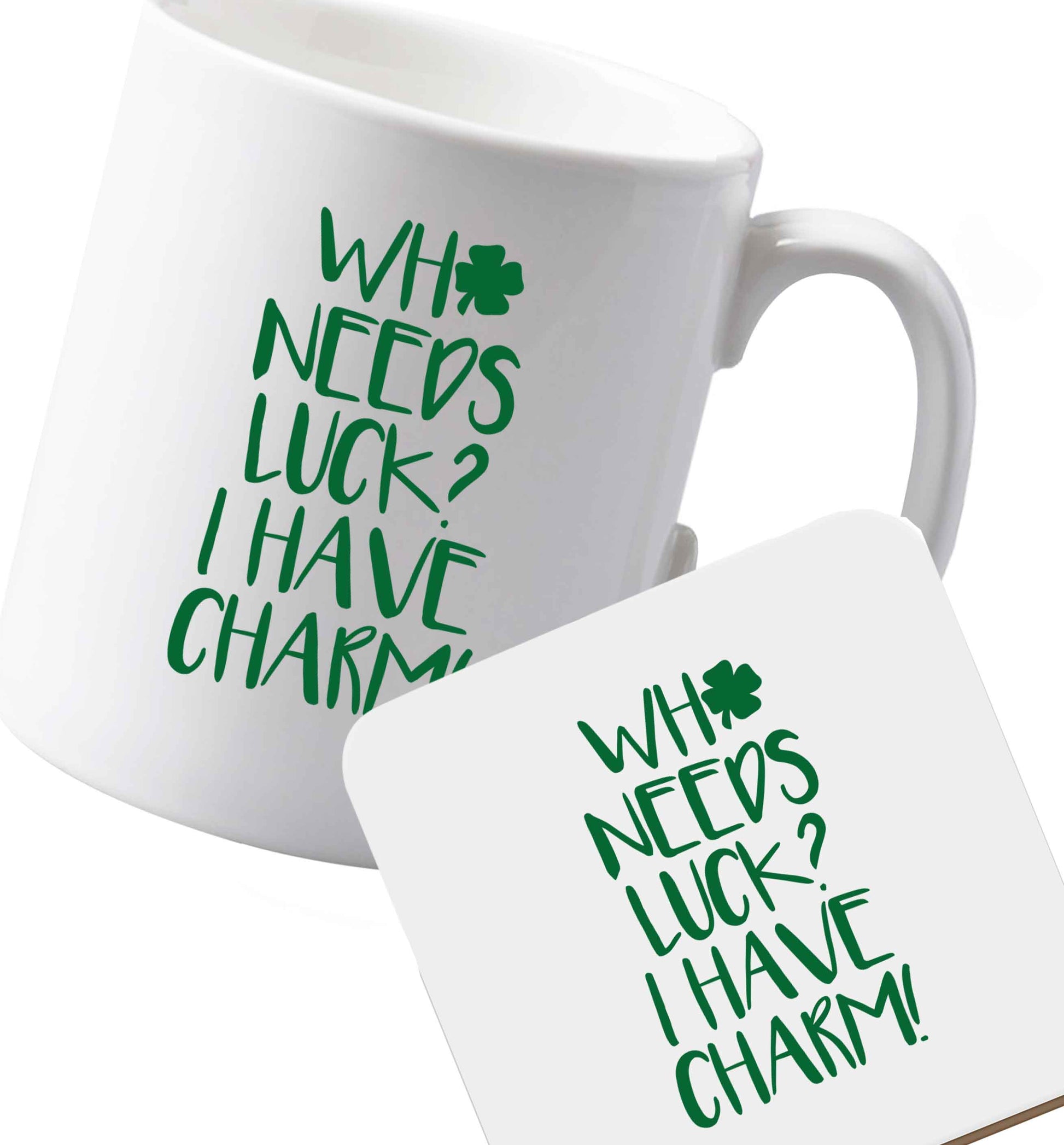10 oz Ceramic mug and coaster Favourite Type Pan Pancake both sides