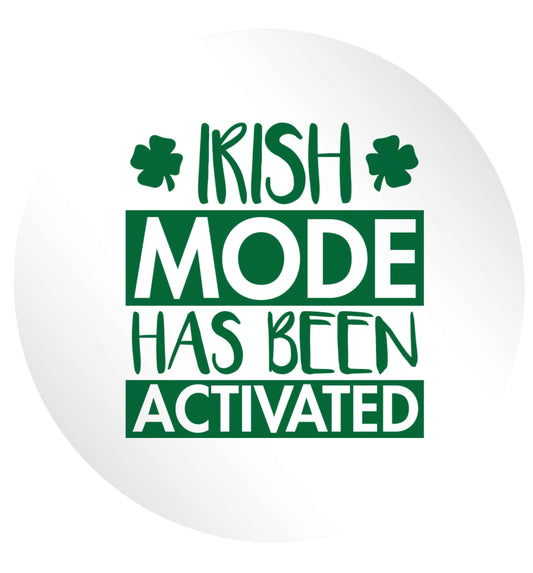 Irish mode has been activated 24 @ 45mm matt circle stickers