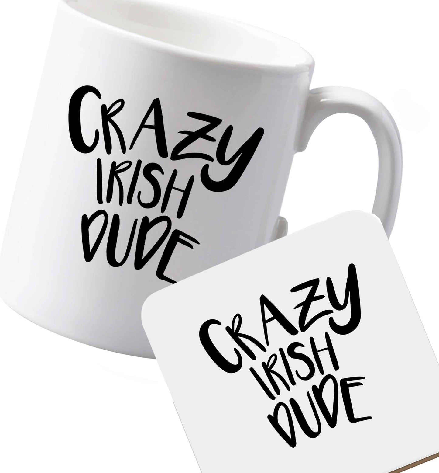 10 oz Ceramic mug and coaster Favourite Type Pan Pancake both sides