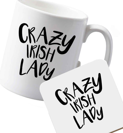10 oz Ceramic mug and coaster Favourite Type Pan Pancake both sides