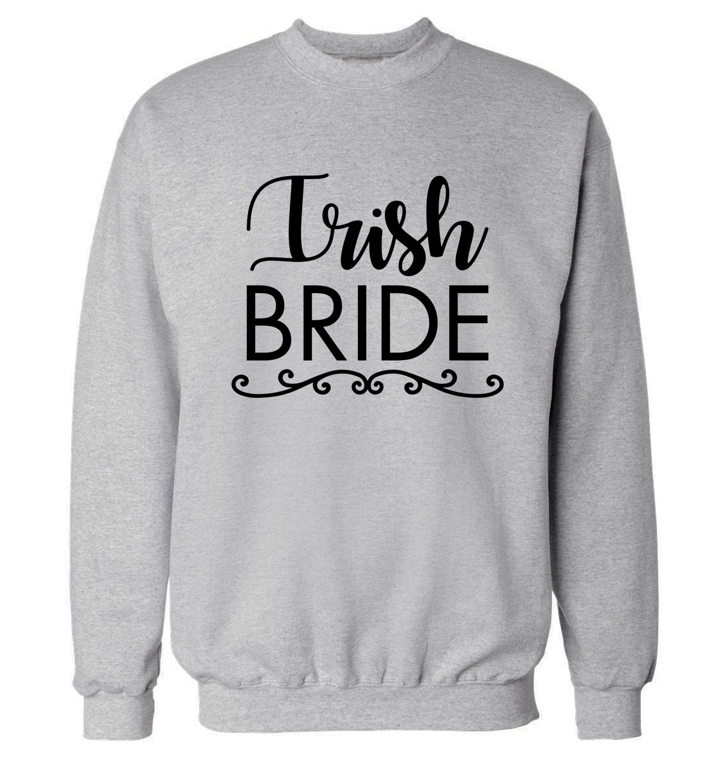 Irish bride Adult's unisex grey Sweater 2XL
