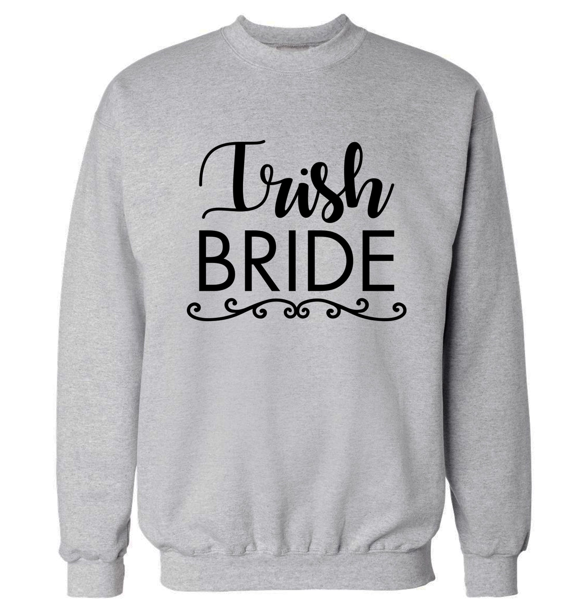 Irish bride Adult's unisex grey Sweater 2XL